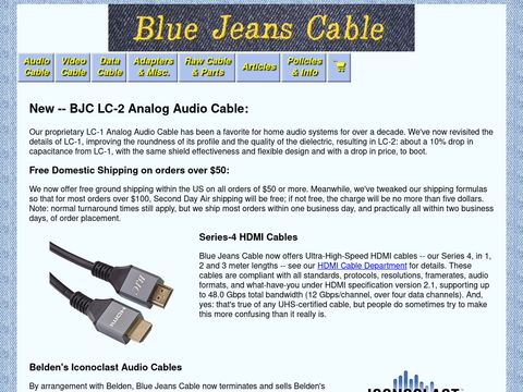 Blue Jeans Cable