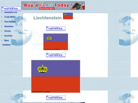 Flag of Liechtenstein