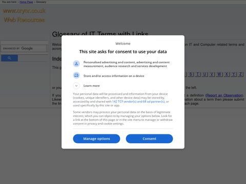Glossary of IT Terms