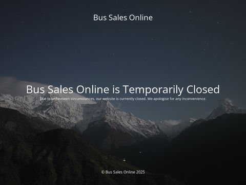 Bus Sales Online
