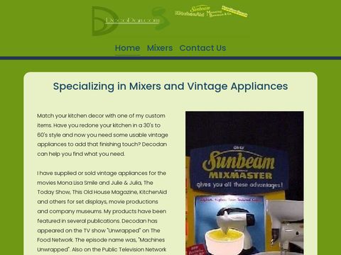 Decodan Vintage Appliances
