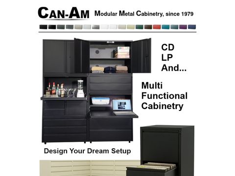 Can-Am CD Storage Cabinets