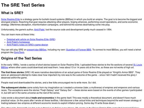 GrossWorld - The SRE Text Series