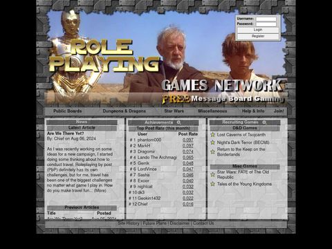Role Playing Games Network