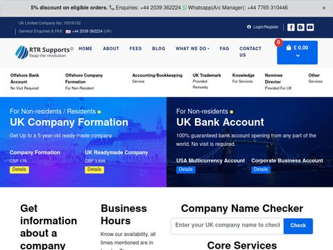 RTR Supports Limited