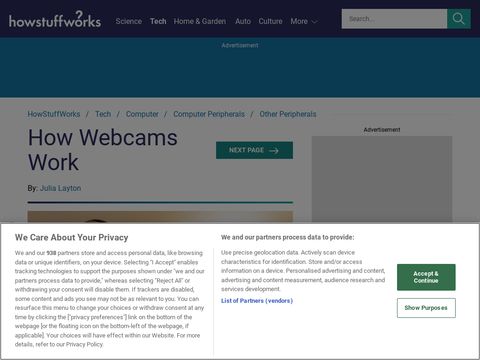How Stuff Works - Webcams