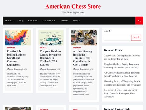 American Chess Store