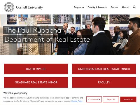 Cornell University Program in Real Estate