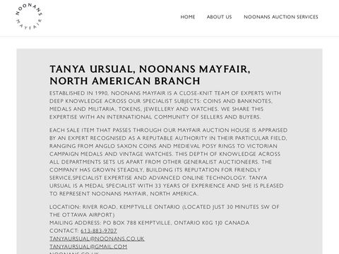 Eugene G. Ursual, Military Antiquarian Inc.