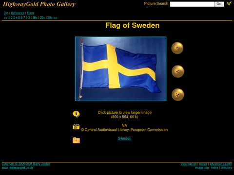 The Flag of Sweden