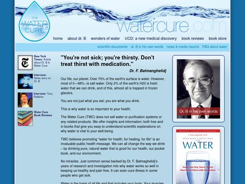 Your Bodys Many Cries for Water