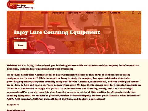 Injoy Lure Coursing Equipment
