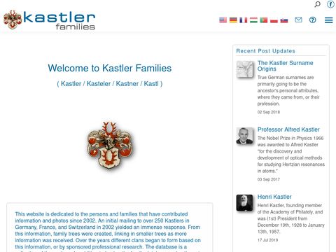 Kastler Genealogy