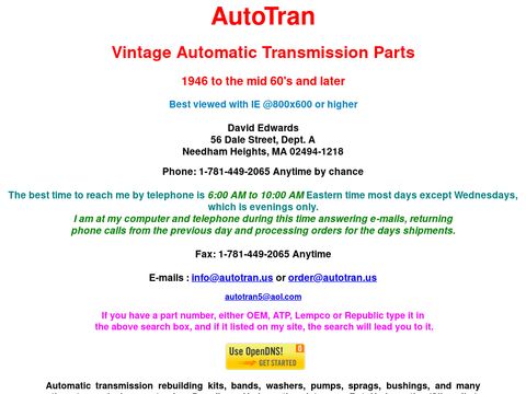 Automatic Transmission Parts