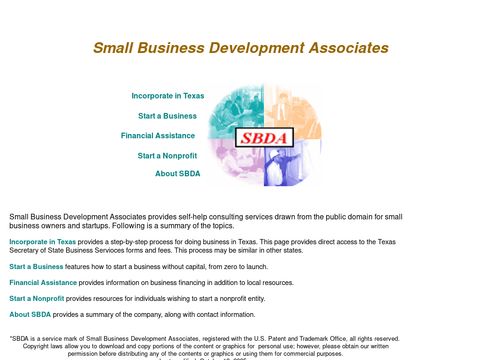 Small Business Development Associates