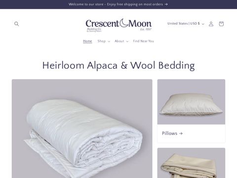 Crescent Moon Duvet and Pillow Company