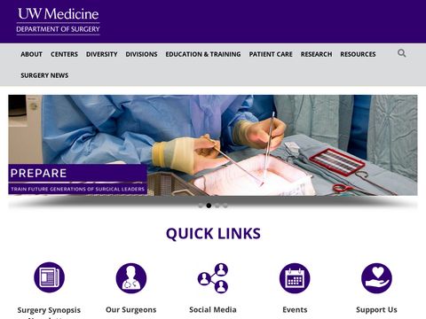 University of Washington Department of  Pediatric Surgery