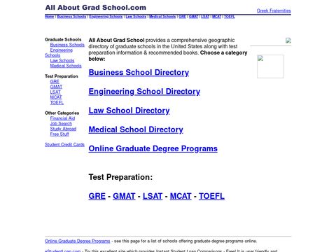 All About Grad School