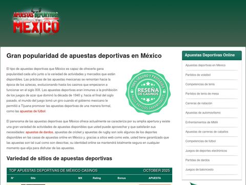 Apuestas Deportivas Mexico