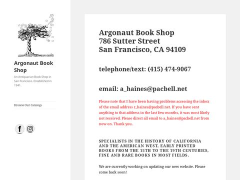 Argonaut Book Shop