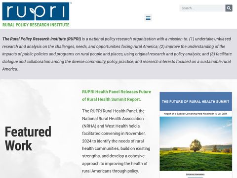 The Rural Policy Research Institute (RUPRI)