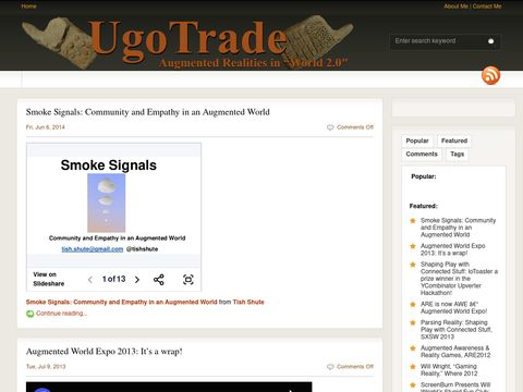 Ugotrade - virtual realties in world 2.0