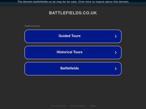 Bartletts Battlefield Journeys