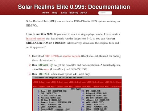 Solar Realms Elite 0.995