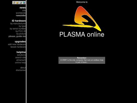 PLASMA online