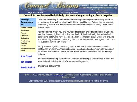 Conrad Conducting Batons