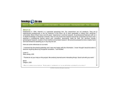 Genealogy in Ukraine