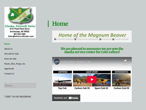 Alaska Aircraft Sales and Maintenance