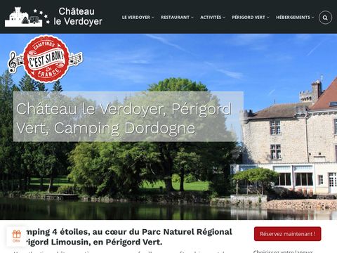 Camping Chateau le Verdoyer