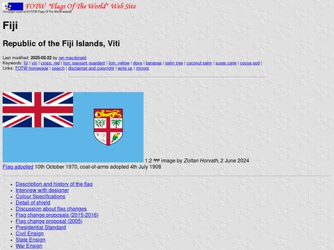 Flags of the World - Fiji
