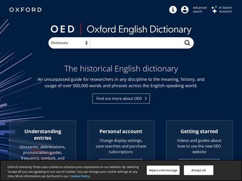 Oxford English Dictionary
