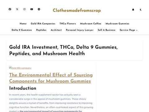 Clothes Made From Scrap