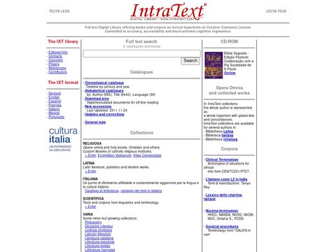 IntraText Digital Library