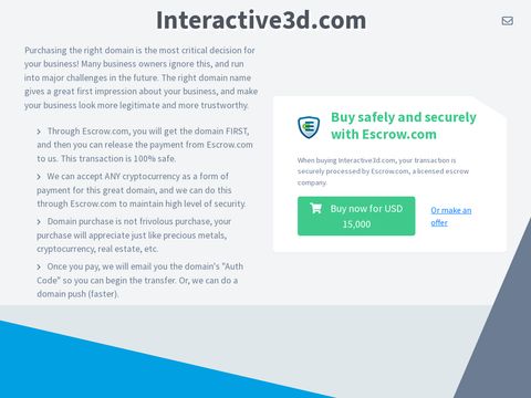 Interactive 3D