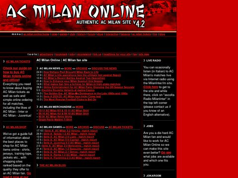 AC Milan Online Shop