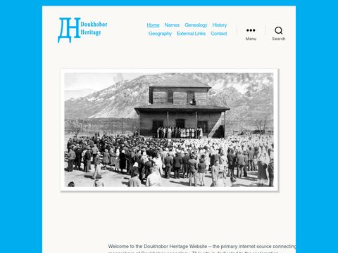 Doukhobor Genealogy Website
