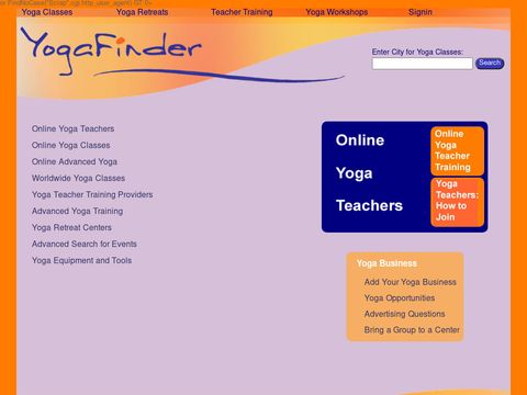 YogaFinder Directory