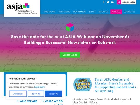 American Society of Journalists and Authors