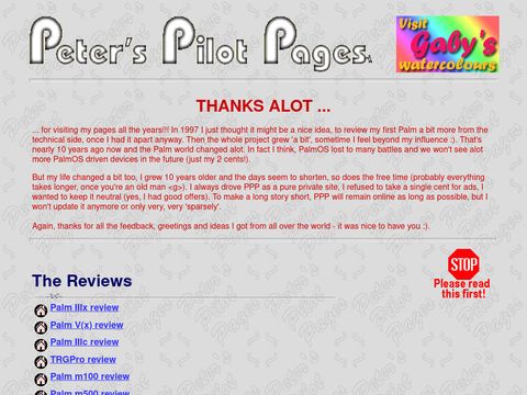 Peters Pilot Pages