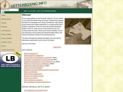 Silent Dougs Letterboxing Site