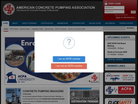 American Concrete Pumping Association