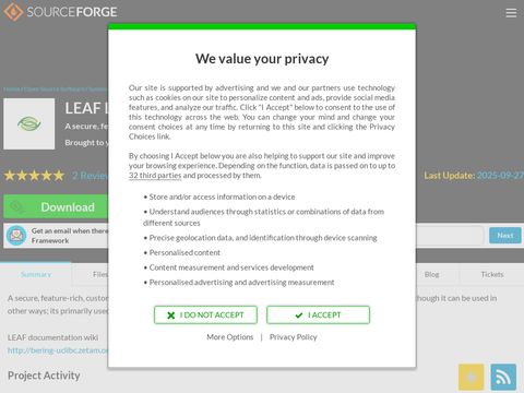 Linux Embedded Appliance Firewall (LEAF)