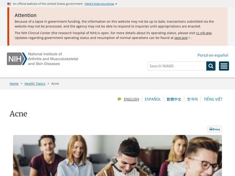 Questions and Answers About Acne