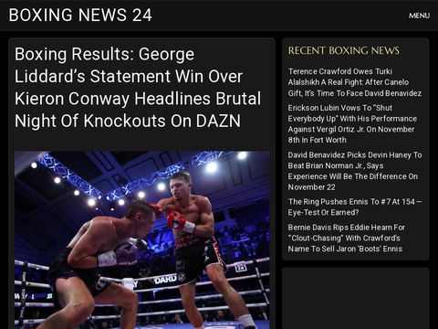 Boxing News