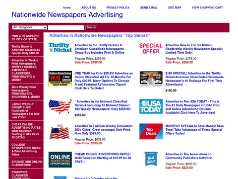 Nationwide Newspaper Advertising