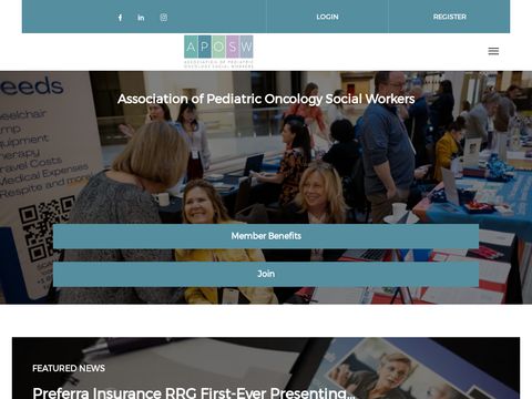 Association of Pediatric Oncology Social Workers